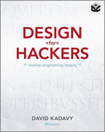 Design For Hackers 9781119998952 David Kadavy, Verzenden, David Kadavy