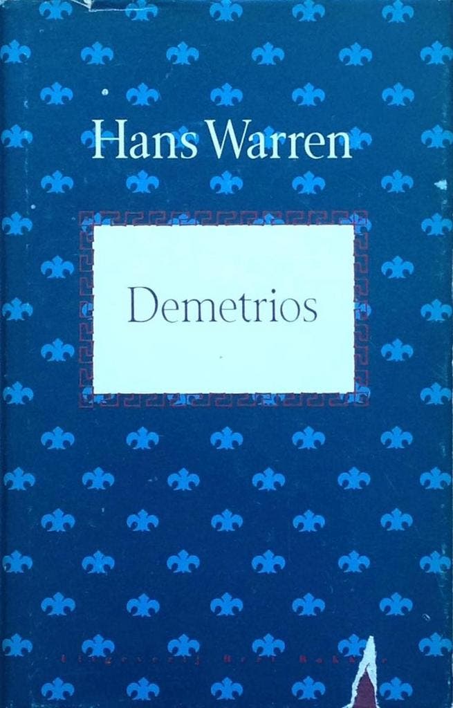 DEMETRIOS 9789035102804 Warren, Livres, Romans, Envoi