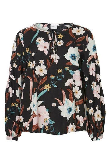Shirt Junarose PORCELY bloem maat 52, Verzenden, Nieuw