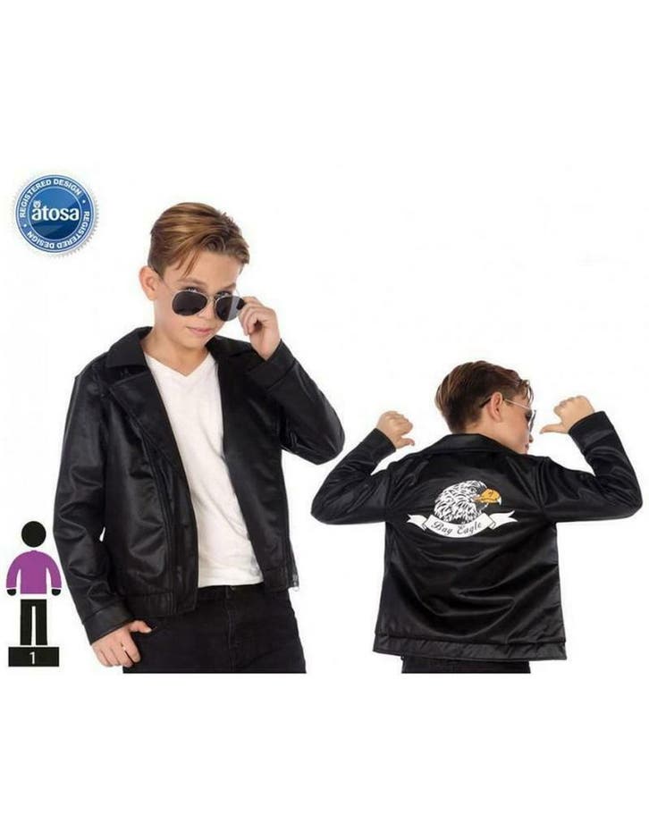 Grease jasje uit de fifties voor jongens, Hobby & Loisirs créatifs, Articles de fête, Enlèvement ou Envoi