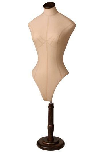 *TIP*  Buste vrouw beige 3/4 model op poot BC1000-1-B0, Ophalen of Verzenden
