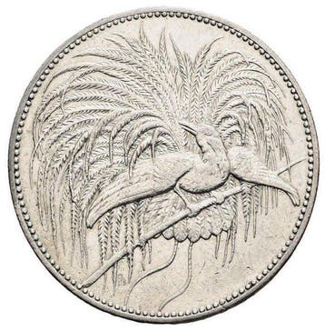 Duits Nieuw-Guinea. Wilhelm II. 2 Mark 1894 / Berlin, Postzegels en Munten