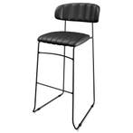 Barkruk Mundo | Brandvertragend | Zwart | Kunstleer |, Zakelijke goederen, Verzenden, Nieuw in verpakking