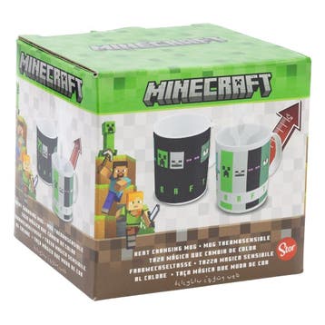 Minecraft Squared Pattern Heat Change Mok, Verzamelen, Ophalen of Verzenden, Nieuw