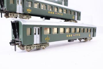 Fleischmann H0 - 5131/5133/5134 - Wagon de passagers pour, Nieuw