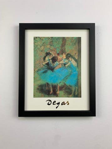 Edgar Degas (1834-1917) - Blue Ballerinas - Artprint - 24 x