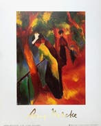 August Macke - Strada Soleggiata, 1913 - Artprint - 30 x 24