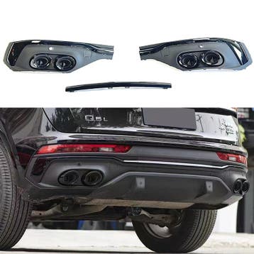 Carnamics Diffuser | Audi Q5 Sportback 21- 5-d | S-Line zwar, Verzenden, Nieuw