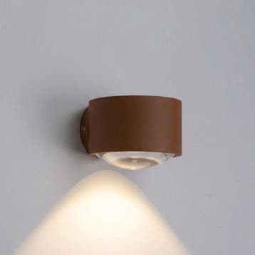 Wandlampen Scope Muurlamp Rustiek Bruin Binnenverlichting, Verzenden, Nieuw