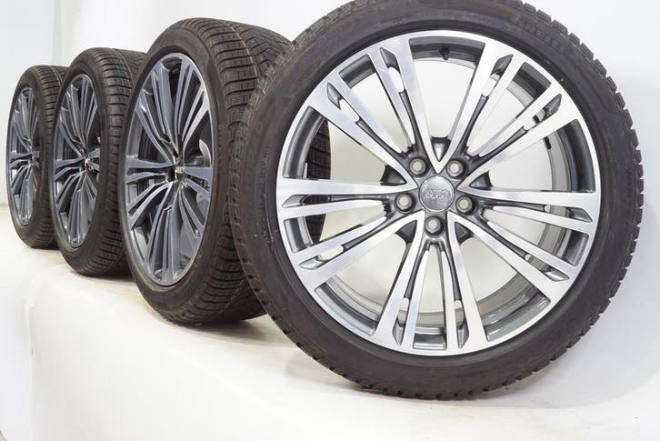 Audi A8 4N 20 inch velgen + Winterbanden Pirelli Origineel, Auto-onderdelen, Banden en Velgen, Ophalen of Verzenden