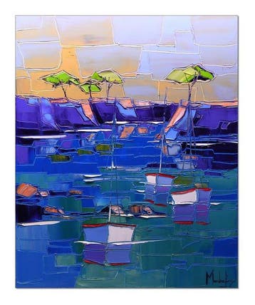 Caroline Mandrafina - Pfleger  Calanques de Marseille, Antiek en Kunst