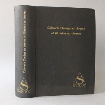 Laboratoire Sandoz - Colorants Oméga au chrome et Alizarine