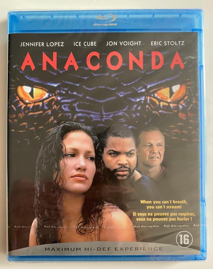 ANACONDA (IN SEAL) (BLURAY), Cd's en Dvd's, Blu-ray, Gebruikt