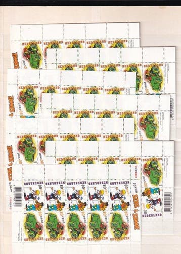 Pays-Bas - Tri d’un lot wb klassiek NL, carnets de timbres,