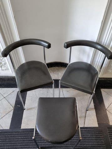 Chaise - Polster - Chaises et tabourets vintage – piètement