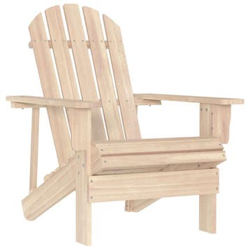 vidaXL Tuinstoel Adirondack massief vurenhout, Verzenden, Nieuw