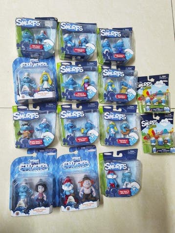 PEYO - Speelgoed Smurfs Dolls 14 Box - 2010-2020