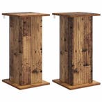 vidaXL Plantenstand 2 pcs Oud hout 30,5 x 30 x 60,5 cm, Verzenden