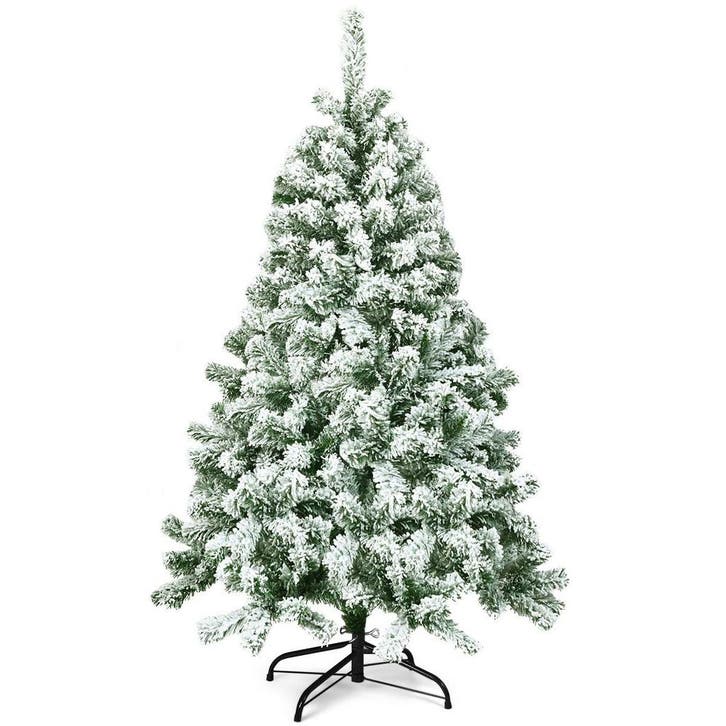 2dekans | Coast Besneeuwde Kunstkerstboom Wit – 97,5 x 180, Diversen, Kerst, Ophalen of Verzenden