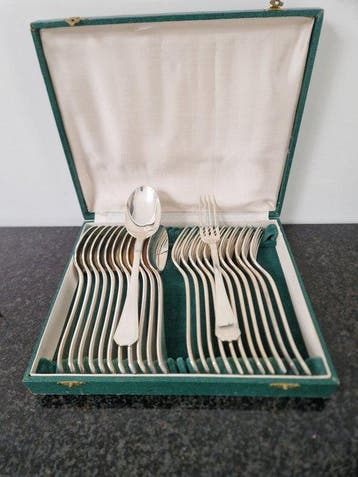 Christofle - Luc Lanel - Tafelservies voor 12 (24) - Amerika