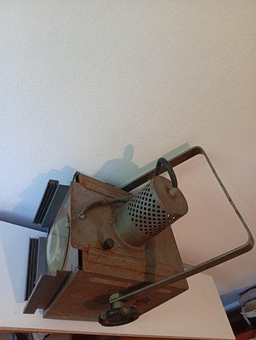 Lantaarn - IJzer - Spoorwegsein, Antiek en Kunst, Curiosa en Brocante