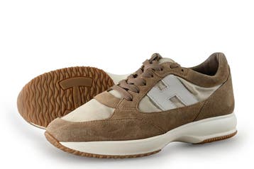 Hogan Sneakers in maat 41 Beige, Overige kleuren, Verzenden, Hogan, Zo goed als nieuw
