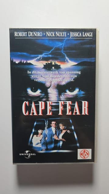 CAPE FEAR (IN SEAL) (VHS), Gebruikt