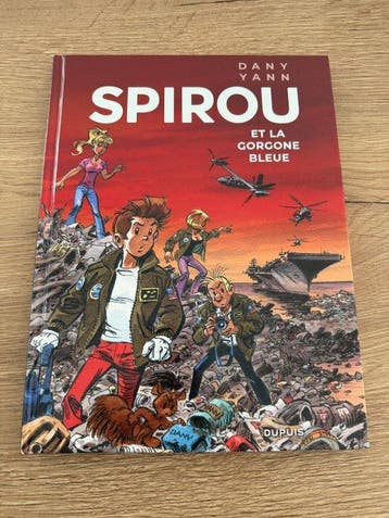 Spirou - Spirou et la Gorgone bleue - C + bandeau - 1 Album, Livres