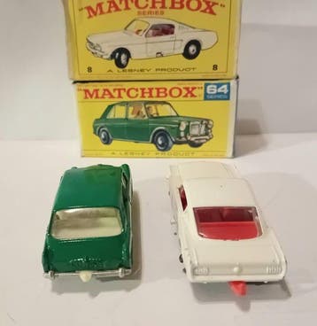 Matchbox 1:64 - Model coupé (2) - Ford Mustang (n8) MG 1100, Nieuw