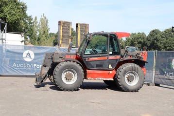 Veiling: Verreiker Manitou MLT 845-100H Diesel 4500kg 8m 201, Ophalen
