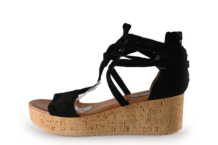 Omoda Sandalen in maat 42 Zwart, Kleding | Dames, Schoenen, Zwart, Gedragen, Sandalen of Muiltjes, Verzenden