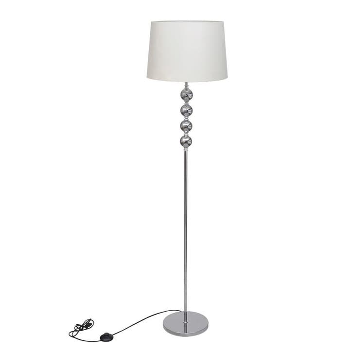 vidaXL Vloerlamp met hoog standaard en 4 ballen wit, Maison & Meubles, Lampes | Autre, Envoi