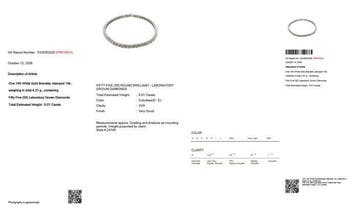 Sans prix de réserve - Bracelet de tennis - 14 carats Or