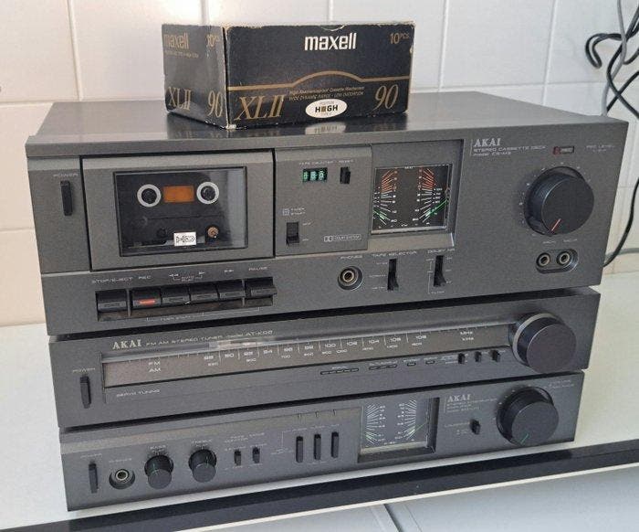 Akai, Maxell - AT-K02; AM-U11; CS-M3 Stereoset - Diverse, Audio, Tv en Foto, Radio's