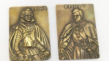 Portugal. Medalhas D. Filipe III / D. Pedro V (Zonder