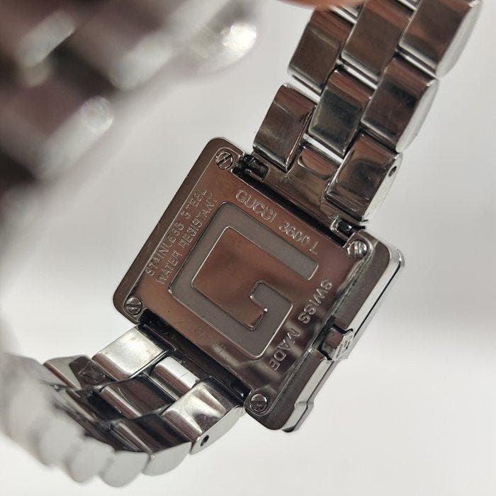 Gucci - Gucci 3900L - Sans prix de réserve - 3900L - Femme -, Handtassen en Accessoires, Horloges | Heren