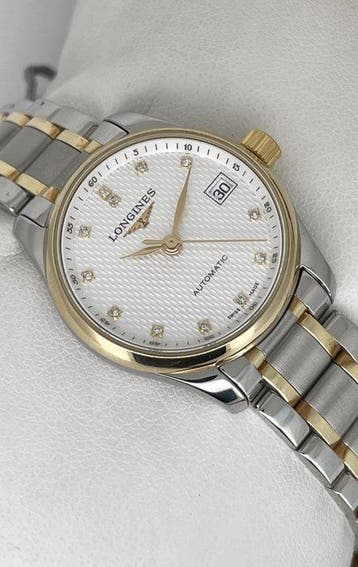 Longines - Master Collection Date Diamonds Automatic Lady -