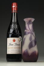 Emile Gallé - Vaas - Glas, Antiquités & Art