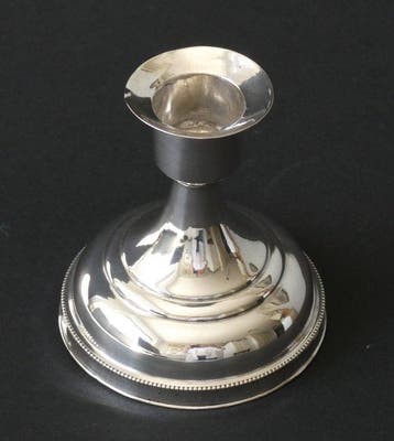 Kandelaar - .835 zilver, Antiek en Kunst