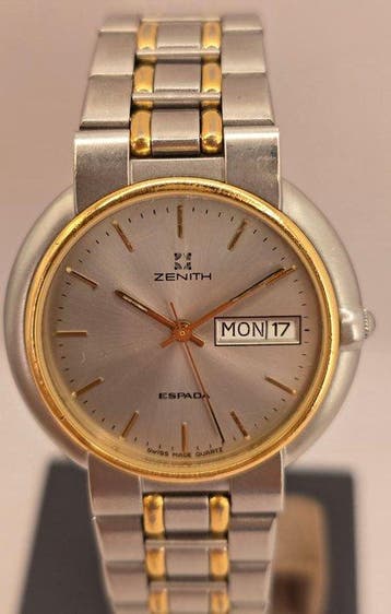 Zenith - Espada Quartz Day-Date - Sans prix de réserve -
