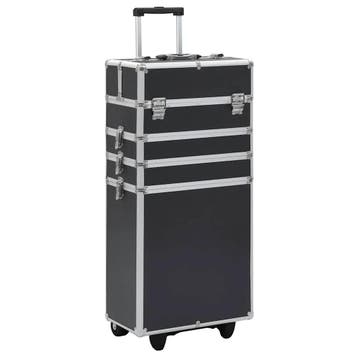 Make-up trolley | 4 niveaus | Tweede kansje, OP = OP, Verzenden, Zo goed als nieuw, Zwart, Hardcase
