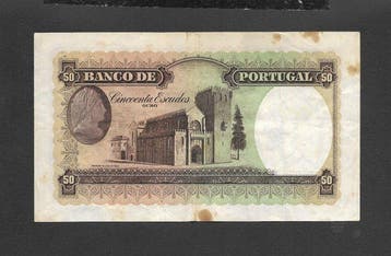 Portugal. - 50 Escudos - 1949 - Pick 154 (Zonder