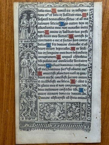 Paris, Antoine Verard, 1510, Danse Macabre - Printed Book of