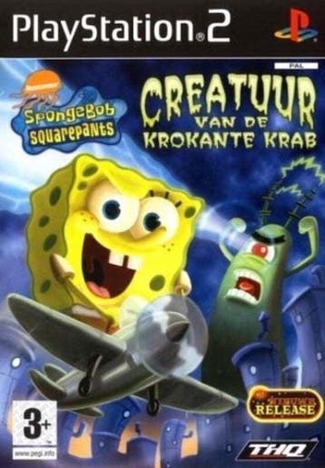 Spongebob Squarepants Creatuur van de Krokante Krab, Consoles de jeu & Jeux vidéo, Jeux | Sony PlayStation 2, Ophalen of Verzenden
