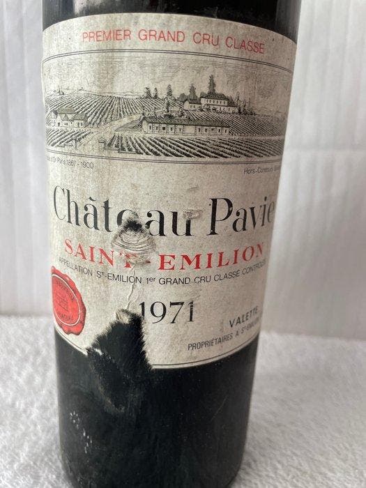 1971 Château Pavie - Saint-Émilion 1er Grand Cru Classé - 1, Verzamelen, Wijnen
