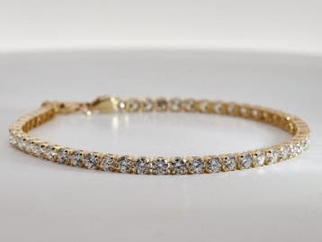 Zonder minimumprijs - Armband - 14 karaat Geel goud -, Nieuw