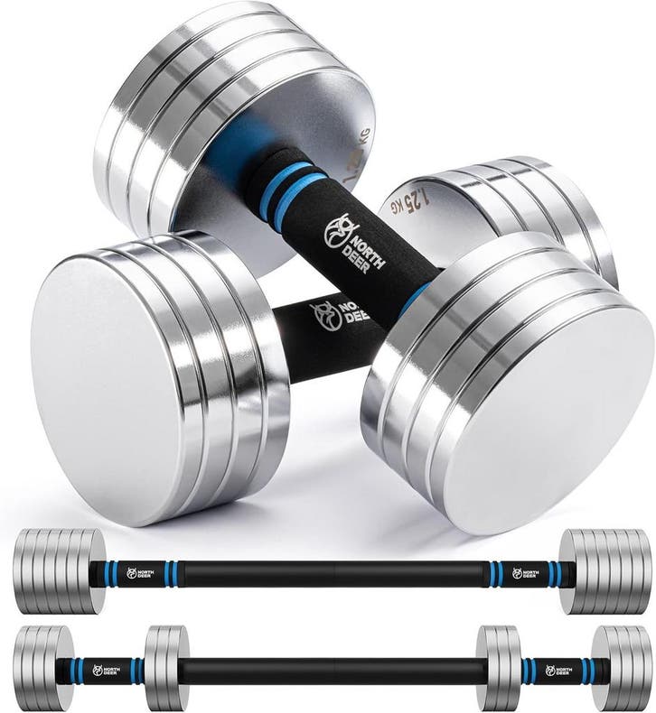 Verstelbare Staal Halter | Retour Deal | Koopje! (halterset), Sport en Fitness, Fitnessapparatuur, Rug, Nieuw, Metaal, Overige typen