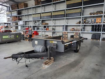 dieplader 6 ton, Ophalen