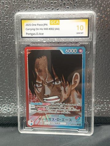 One Piece - 1 Card - One Piece - Portgas D. Ace, Nieuw