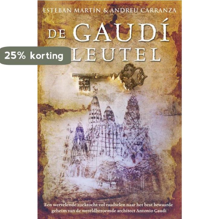De Gaudi sleutel 9789022993613 Andreu Carranza, Boeken, Thrillers, Gelezen, Verzenden